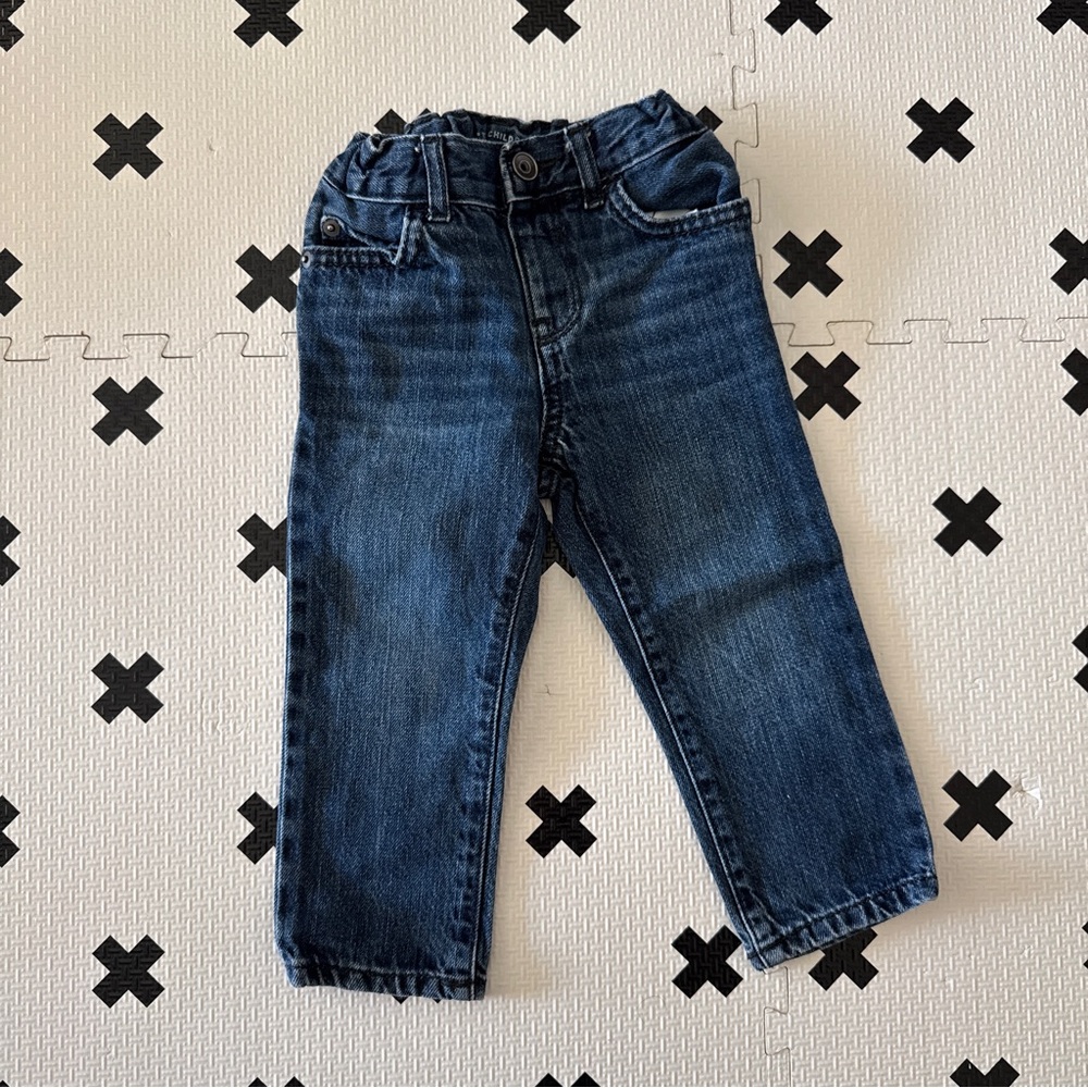 The children’s place Dark Wash skinny Jeans size 2T